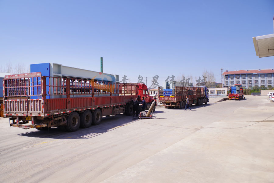 無(wú)紡布設(shè)備 土工布設(shè)備生產(chǎn)線發(fā)貨